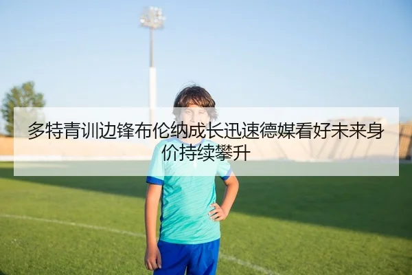 多特青训边锋布伦纳成长迅速德媒看好未来身价持续攀升